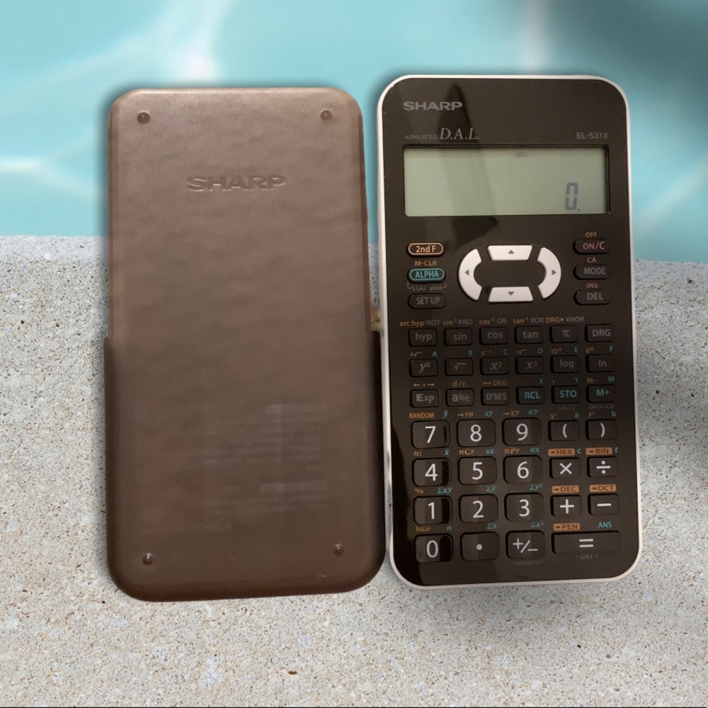 Sharp EL531X(g/h) Scientific Calculator with 2 Line Display